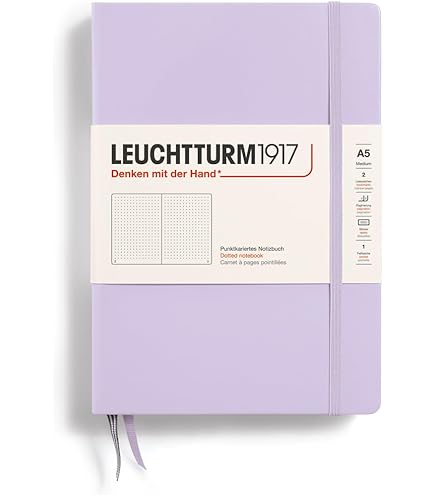 Amazon.co.jp: ロイヒトトゥルム ノート A5 ドット方眼 アイスブルー